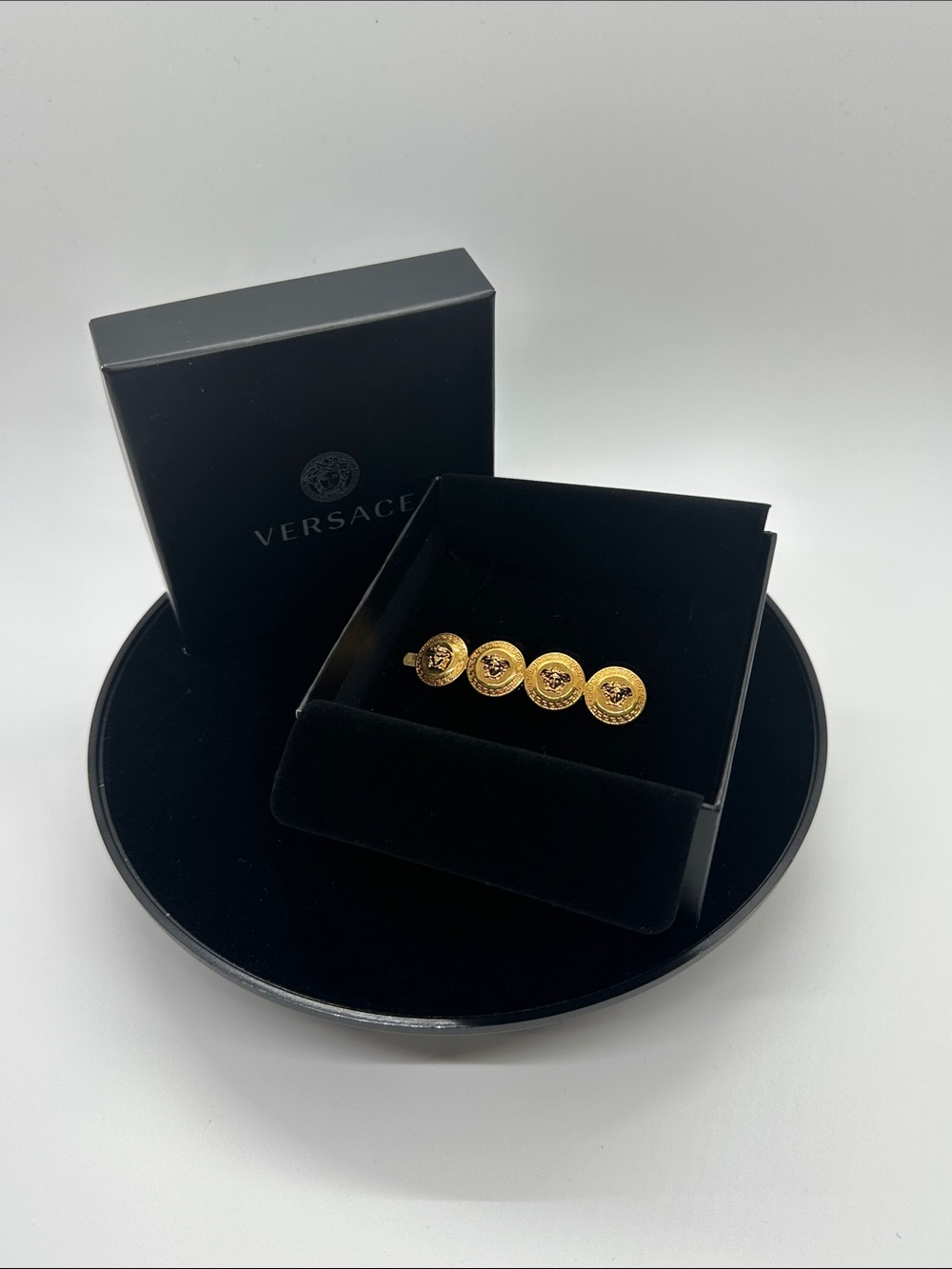 Versace Medusa Tribute Hair Pin